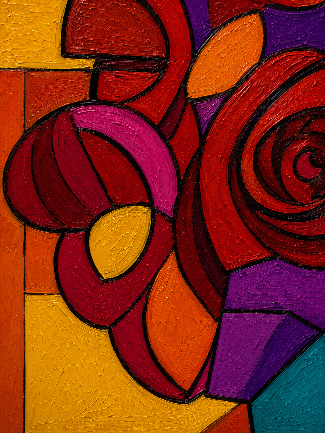 Floral essence VII Wooden Framed