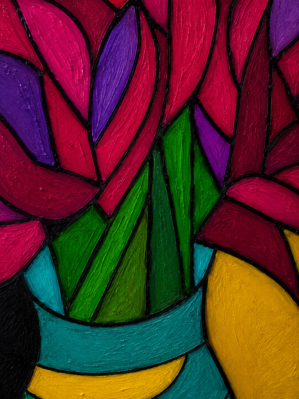 Floral essence VIII  Wooden Framed