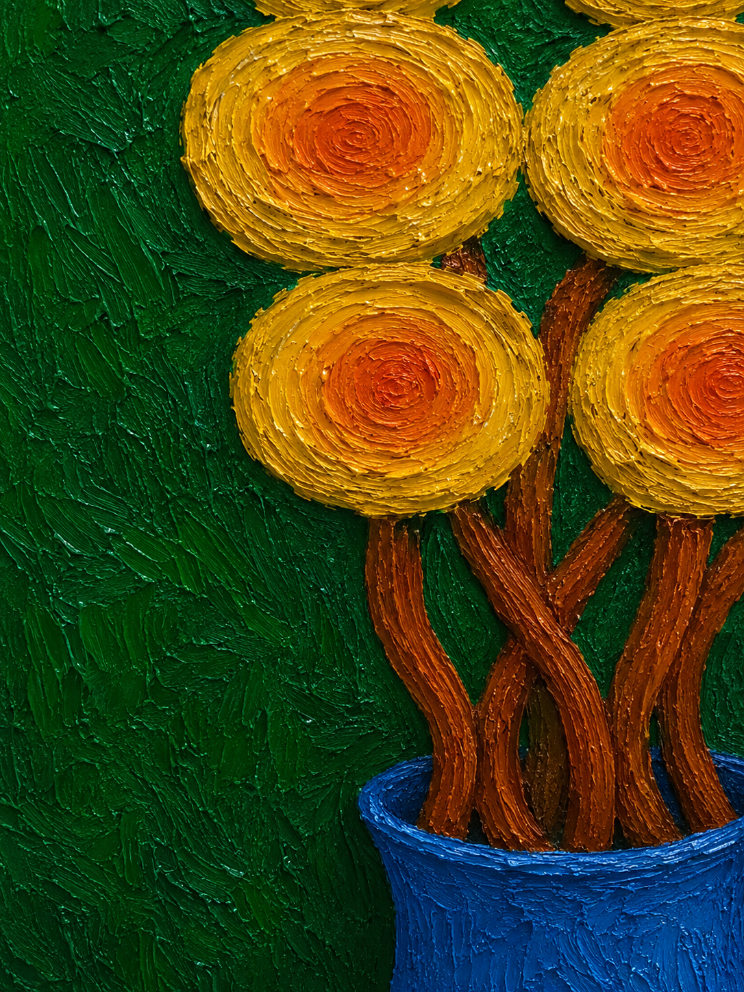 Floral essence XI  Wooden Framed