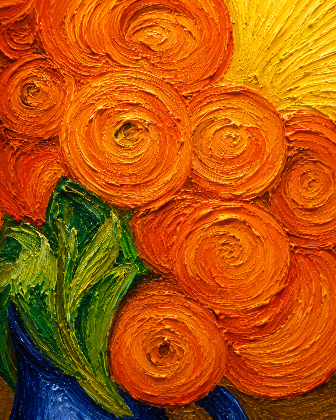 Floral essence IX  Wooden Framed