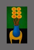 Floral essence XI  Wooden Framed